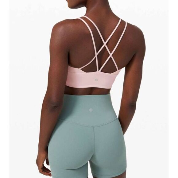 LULULEMON ATHLETICA Pushing Limits Bra 'Light Support, A/B Cup Size 4 - Picture 2 of 9